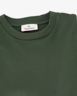 Heren Interlock Supima T-Shirt Groen