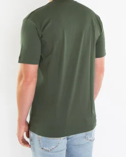 Heren Interlock Supima T-Shirt Groen