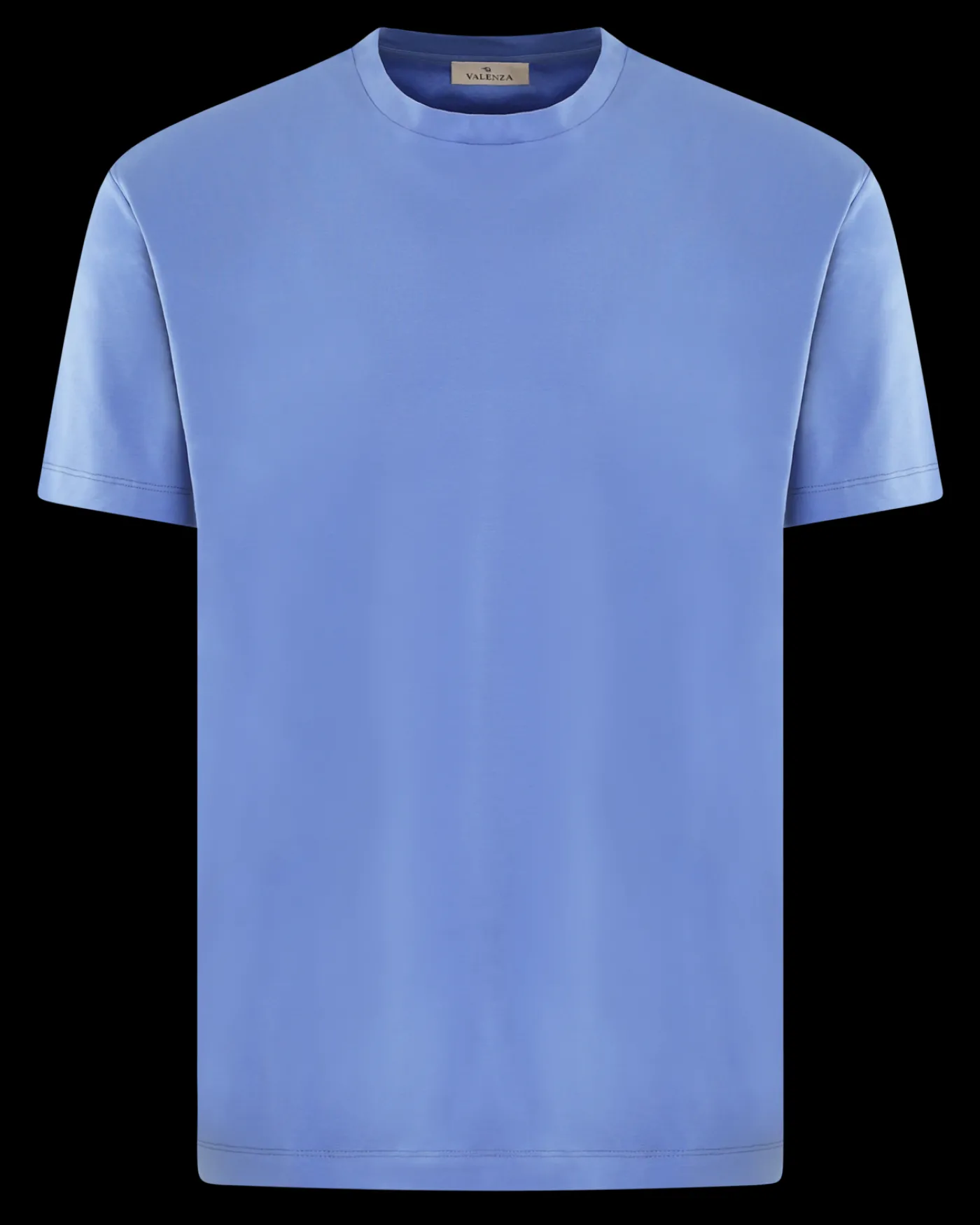 Heren Interlock Supima T-Shirt Blauw