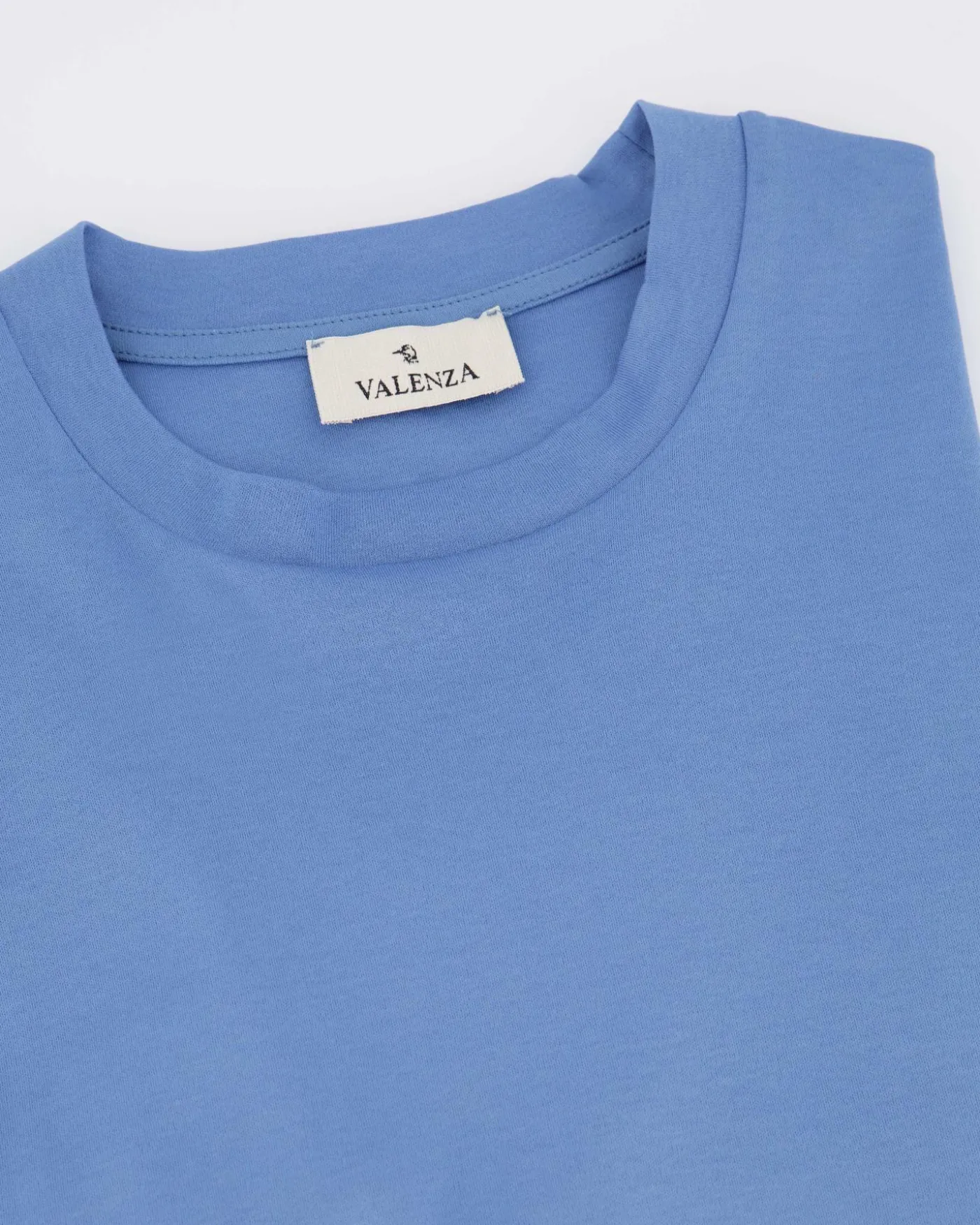 Heren Interlock Supima T-Shirt Blauw
