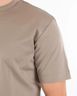 Heren Interlock Supima T-Shirt Grijs