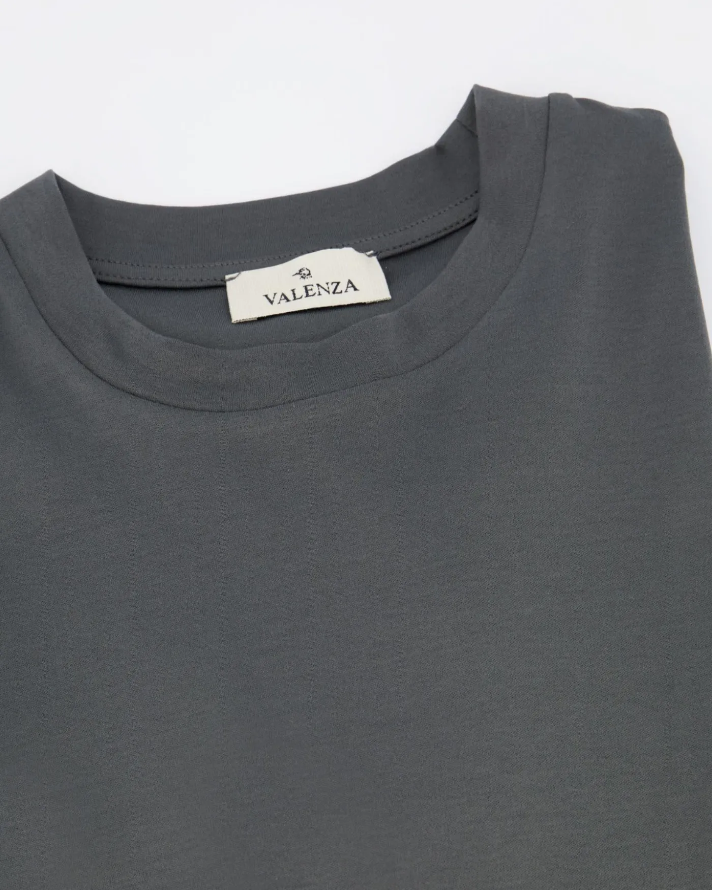 Heren Interlock Supima T-Shirt Grijs