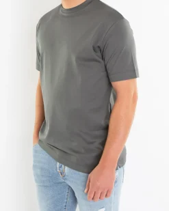 Heren Interlock Supima T-Shirt Grijs