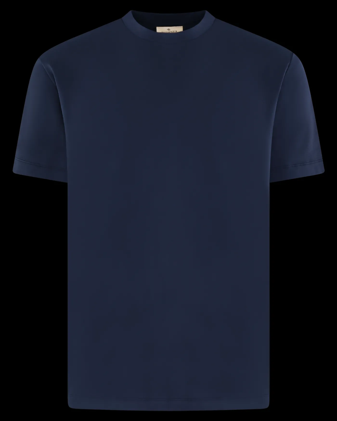 Heren Interlock Supima T-Shirt Blauw