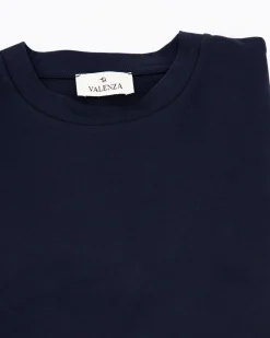 Heren Interlock Supima T-Shirt Blauw