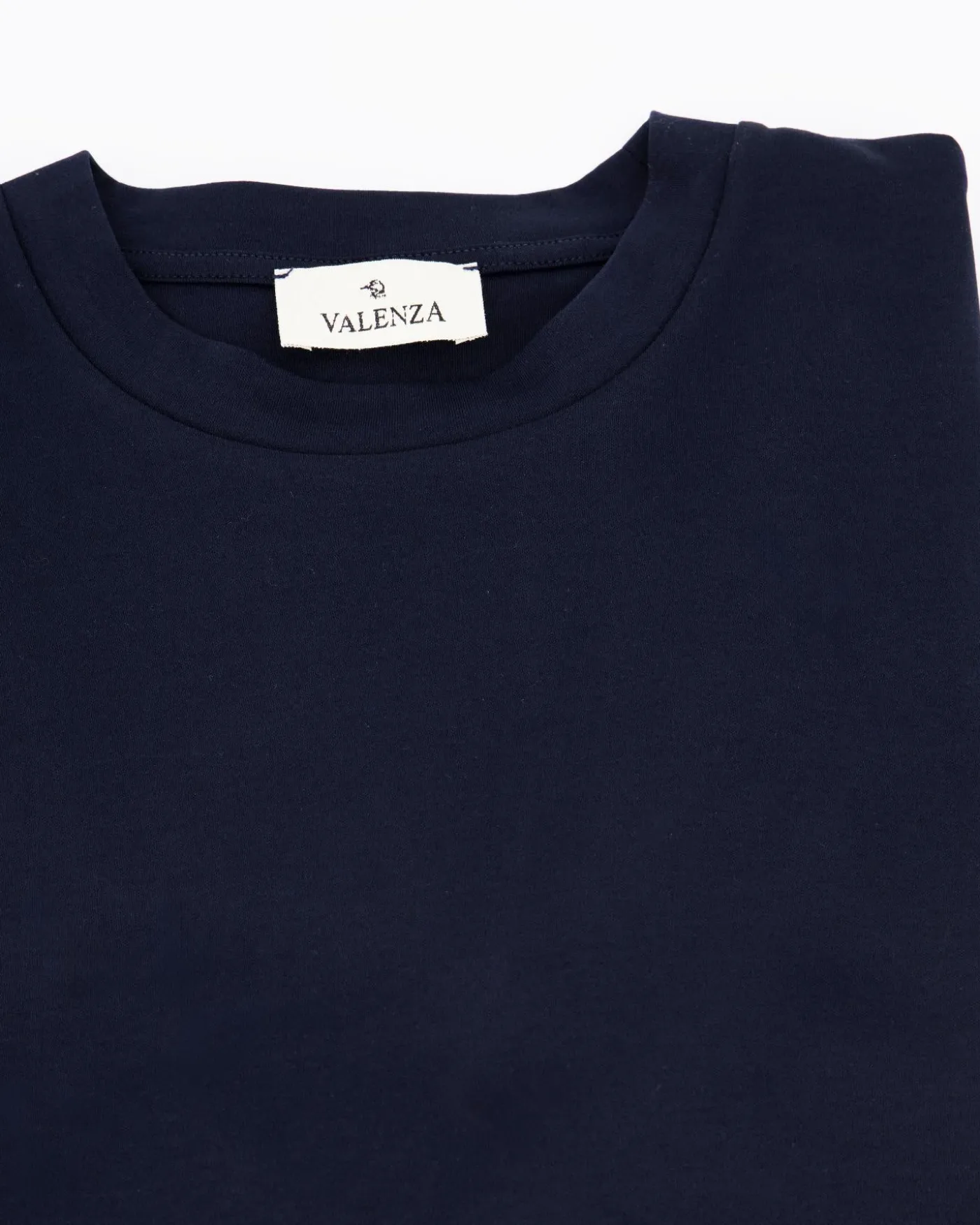Heren Interlock Supima T-Shirt Blauw