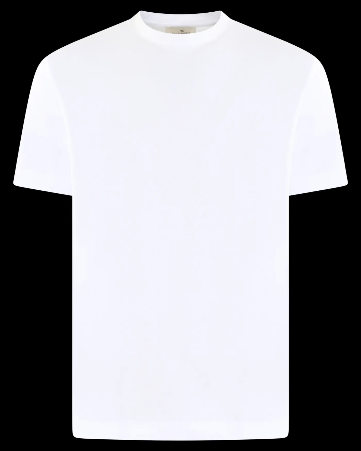 Heren Interlock Supima T-Shirt Wit