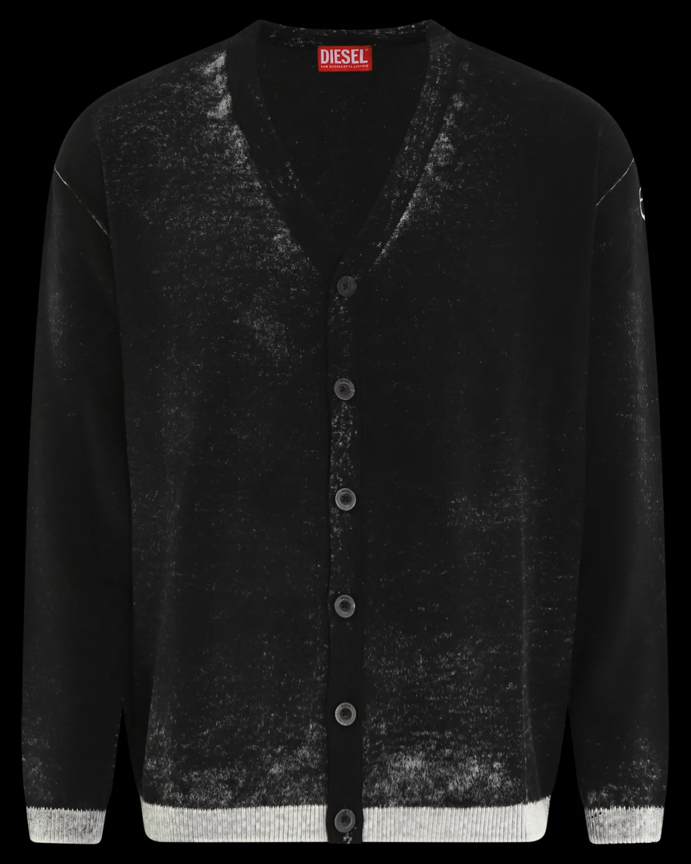 Heren K-Larence Cardigan Zwart
