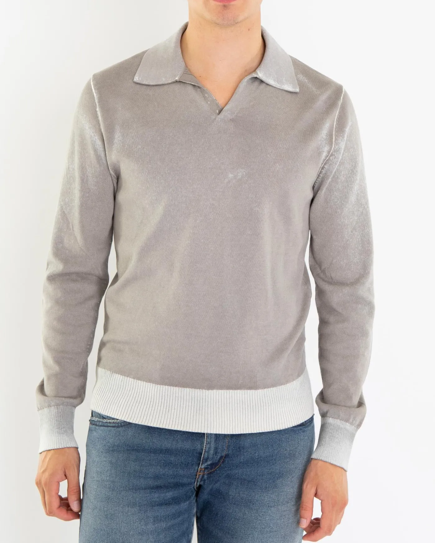 Heren K-Lorenzo Knitwear Grijs