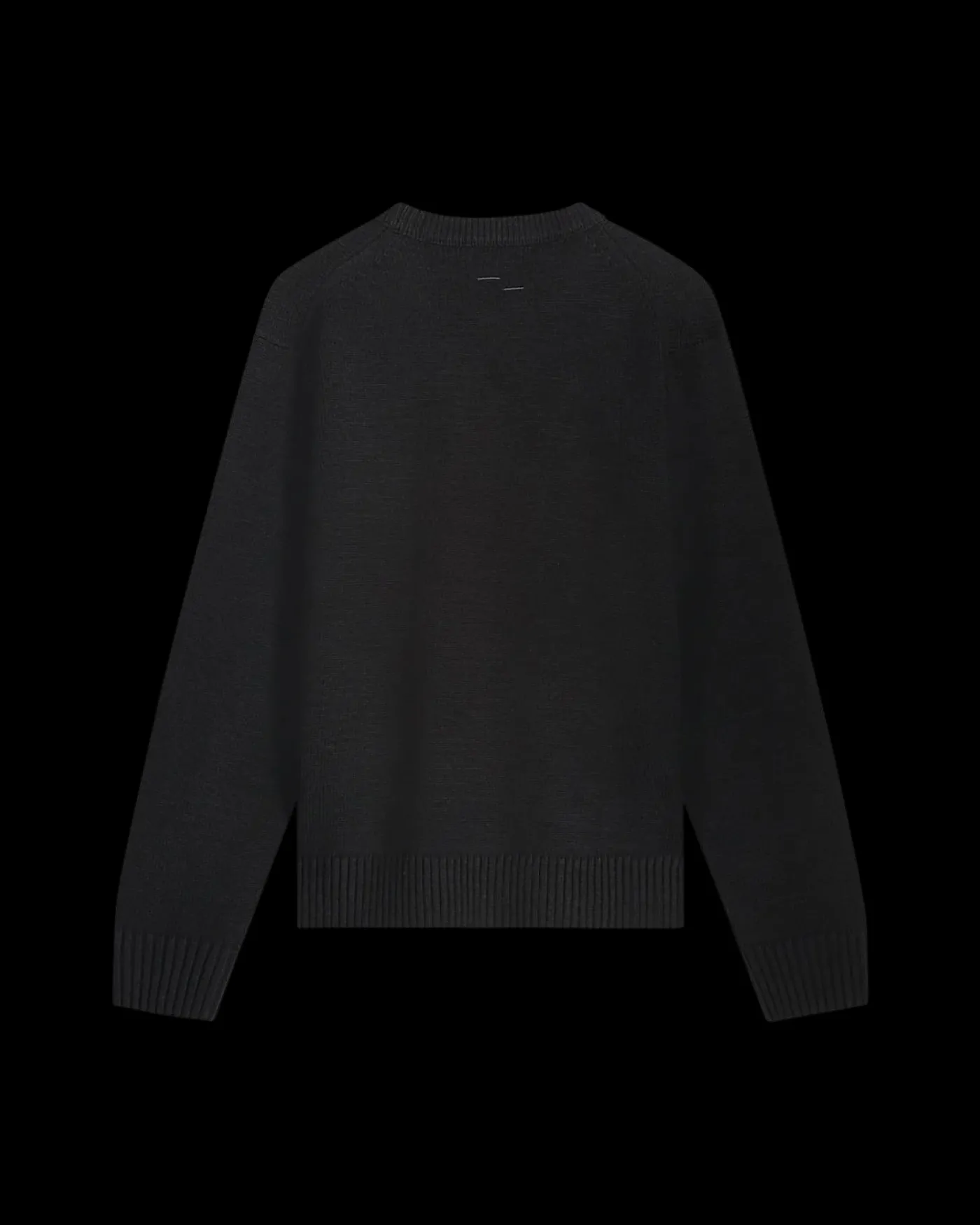 Heren Knit Sweater Knot Zwart