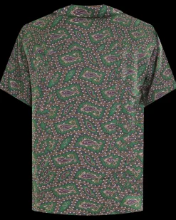 Heren La Chemise Paisley Shirt Groen