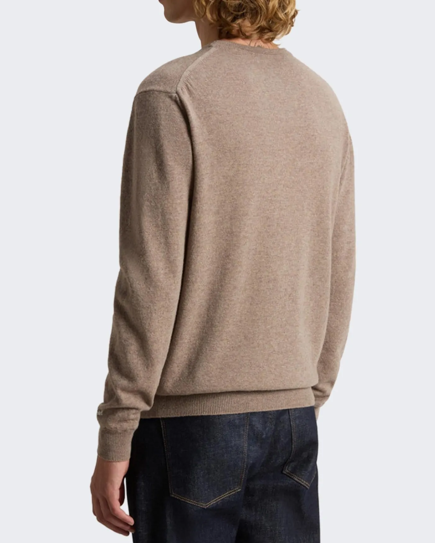 Heren Lambswool Crewneck