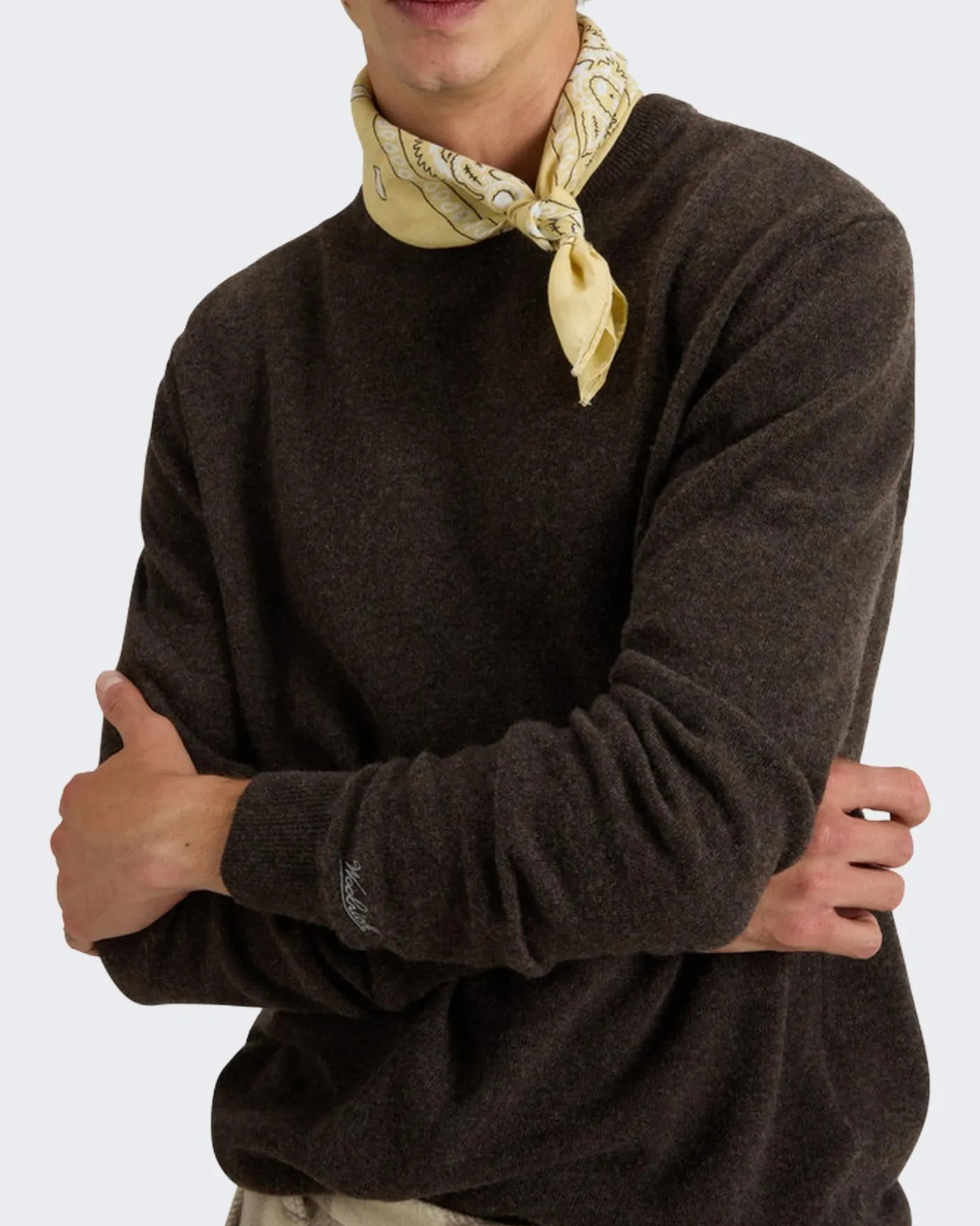 Heren Lambswool Crewneck