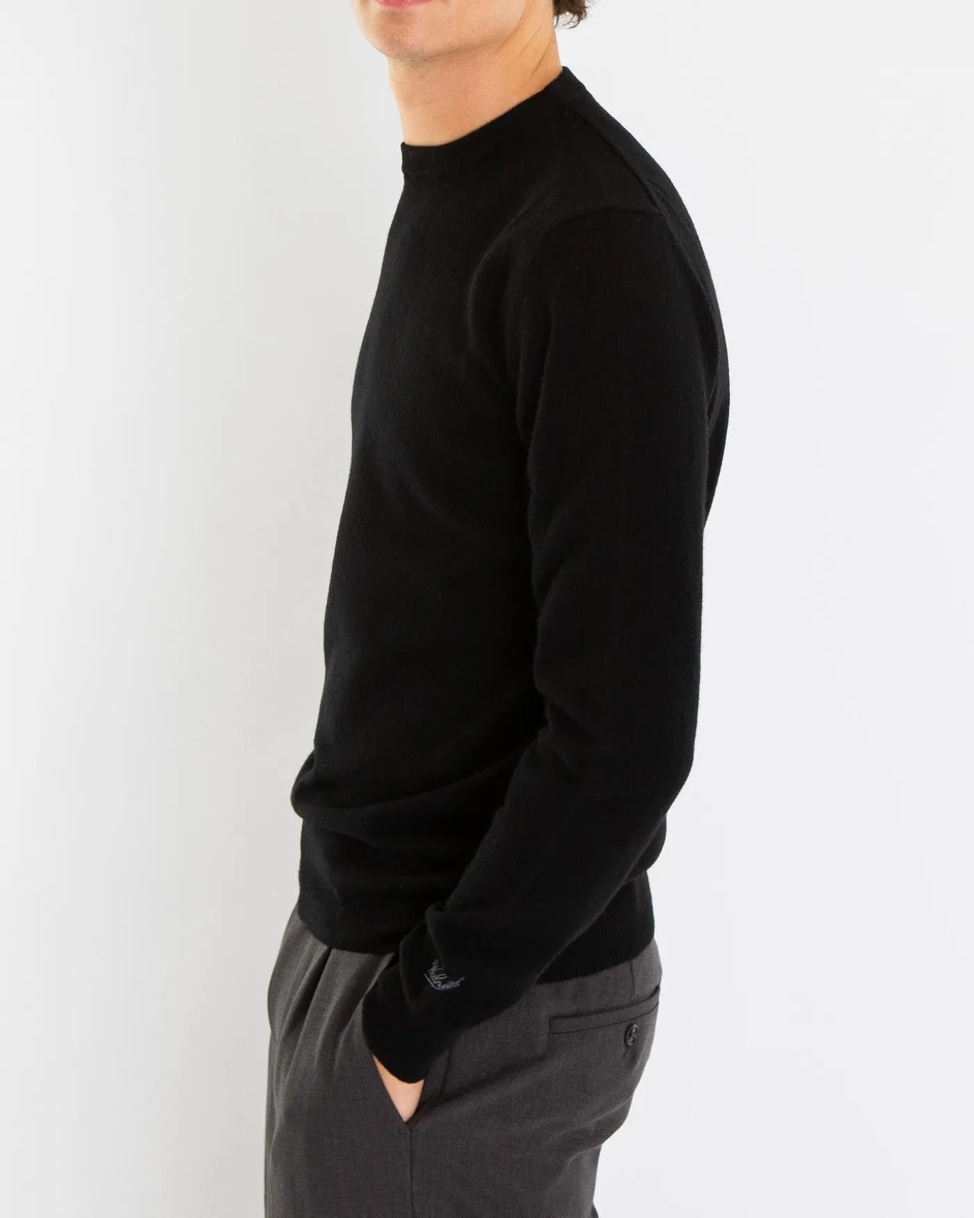 Heren Lambswool Crewneck