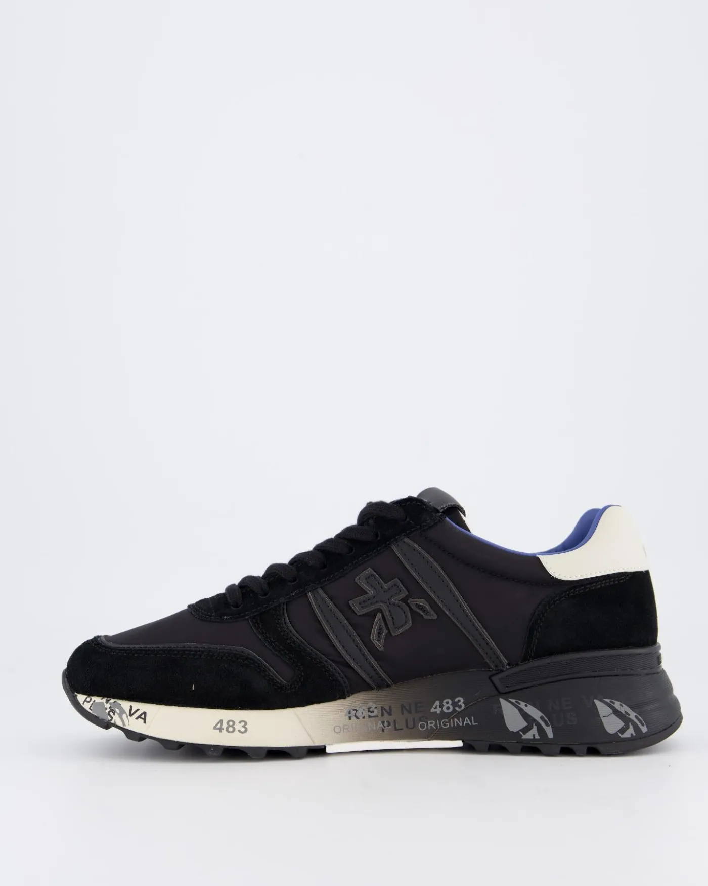 Heren Lander Sneaker Zwart