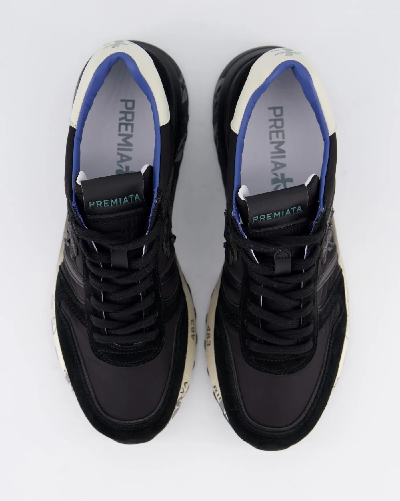 Heren Lander Sneaker Zwart