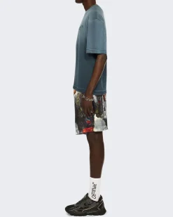 Heren Laundry Skate T-Shirt Blauw