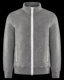 Heren Lawson Fleece Jacket Grijs