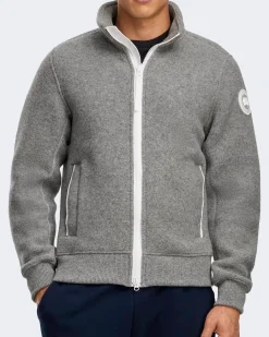 Heren Lawson Fleece Jacket Grijs