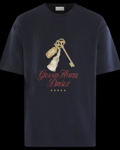 Heren Le Grand Hôtel T-Shirt Blauw