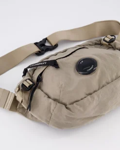 Heren Lens Crossbody Pack Beige