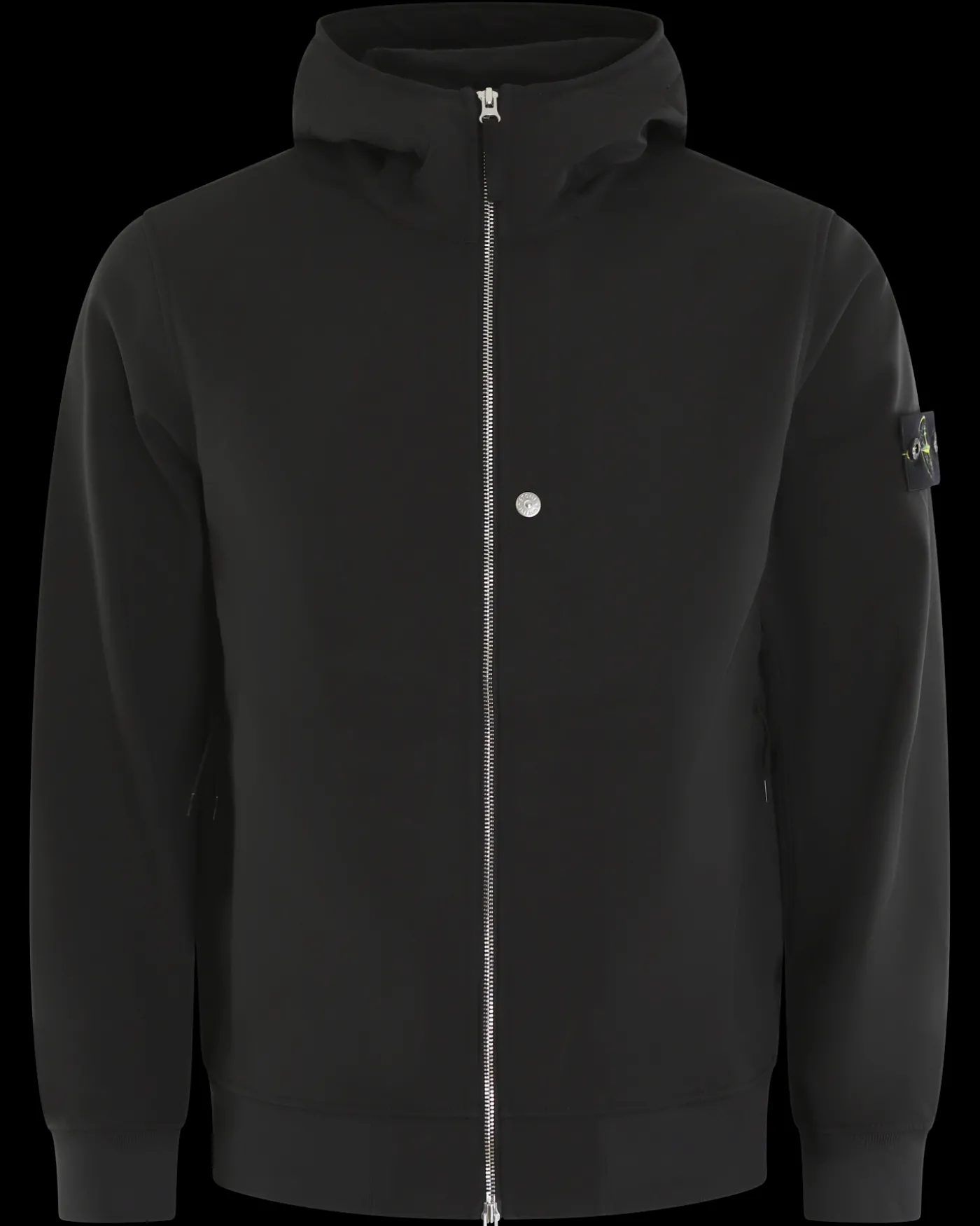 Heren Logo patch Jacket Zwart