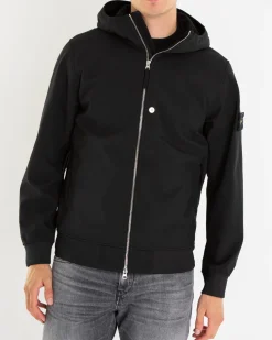 Heren Logo patch Jacket Zwart