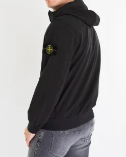 Heren Logo patch Jacket Zwart