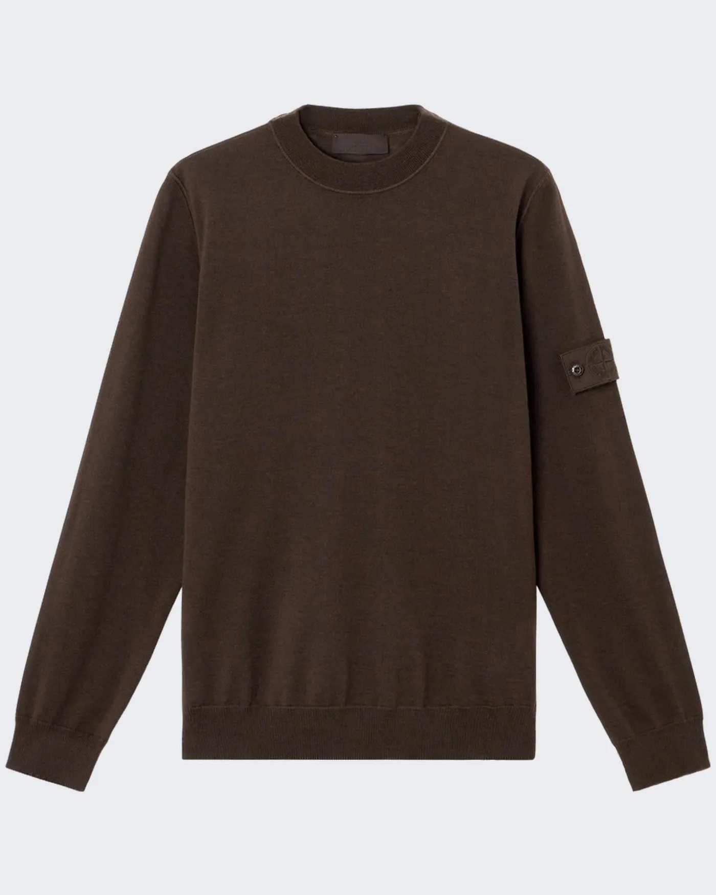 Heren Logo Patch Poloshirt Grijs