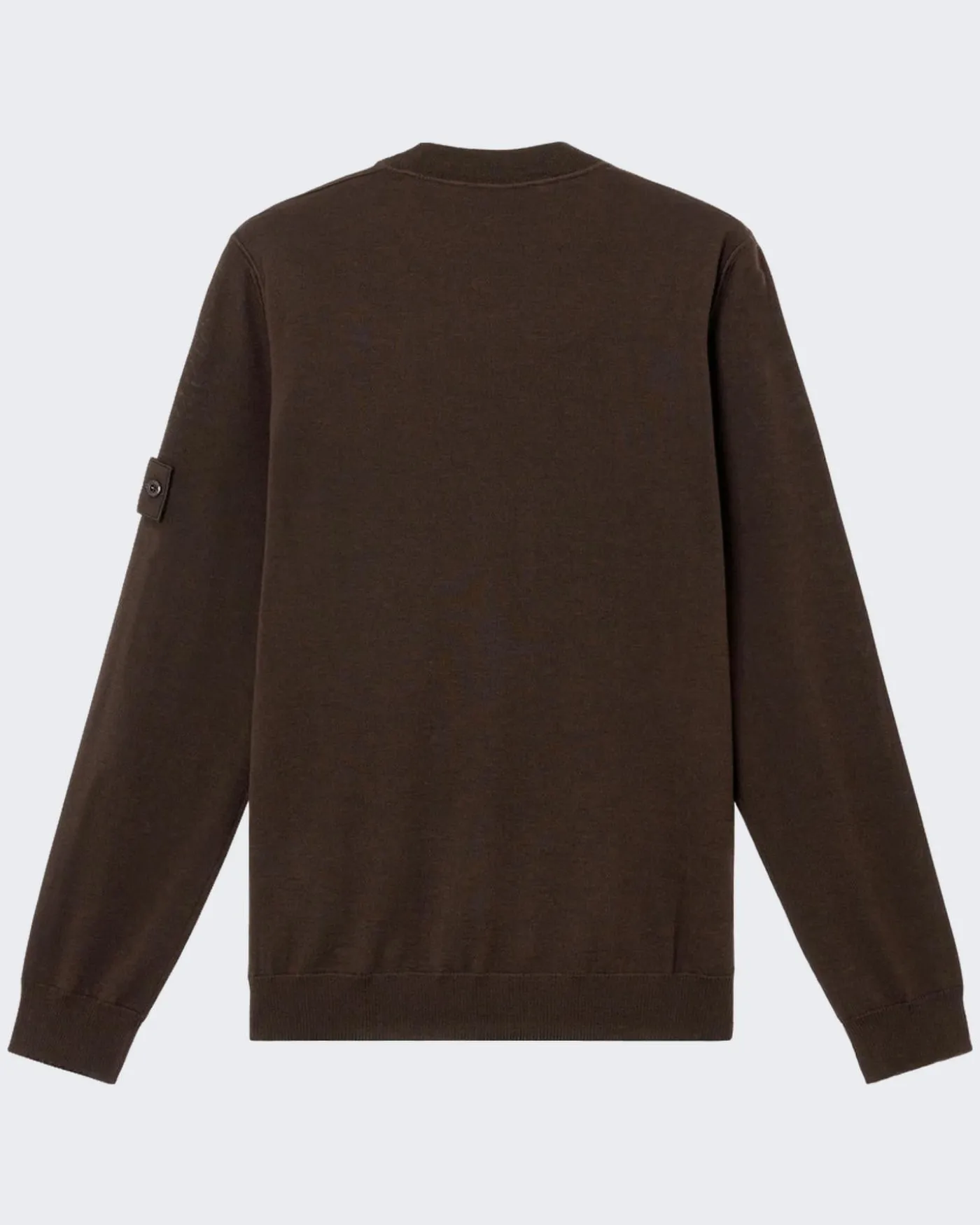 Heren Logo Patch Poloshirt Grijs