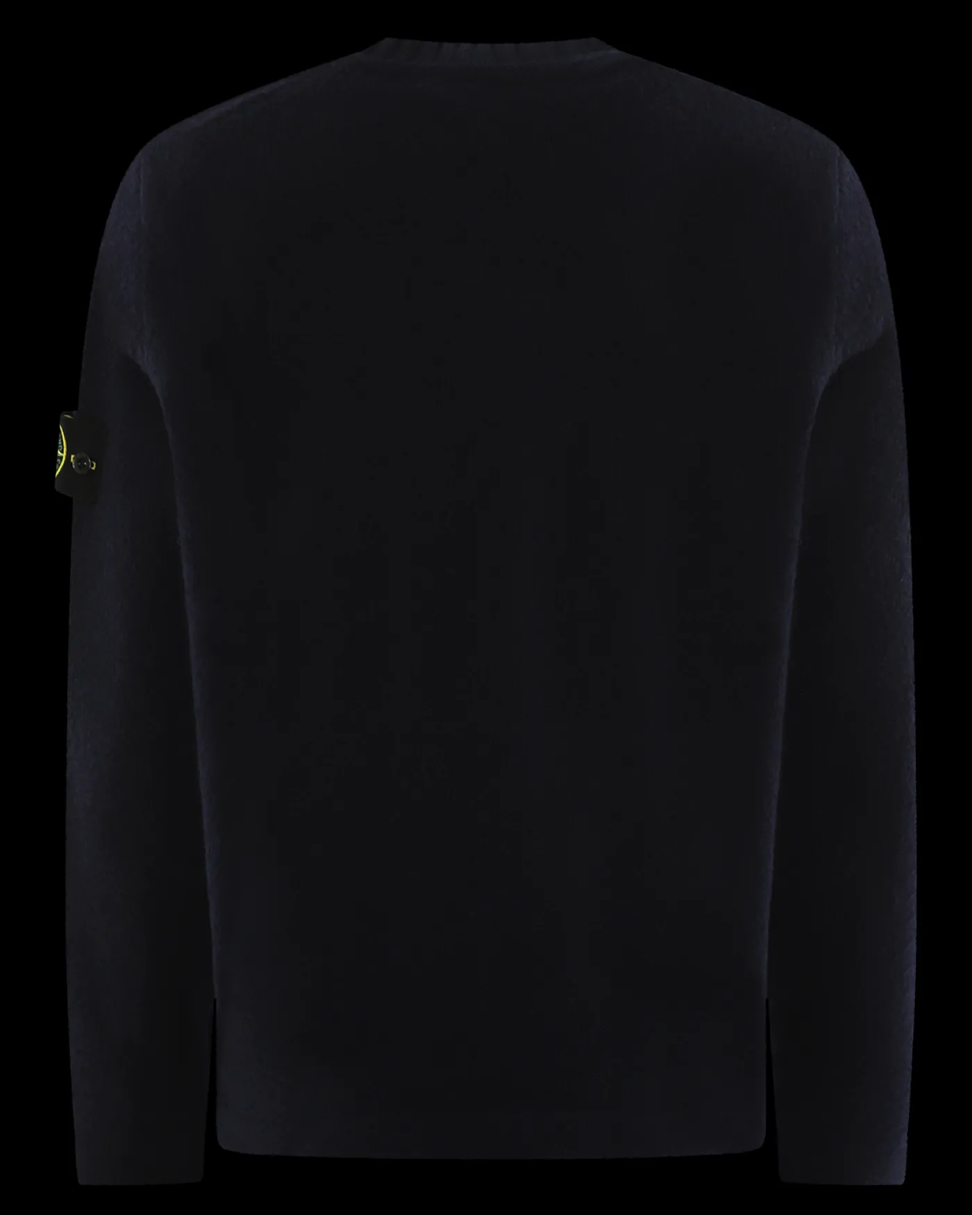 Heren Logo patch Sweater Blauw