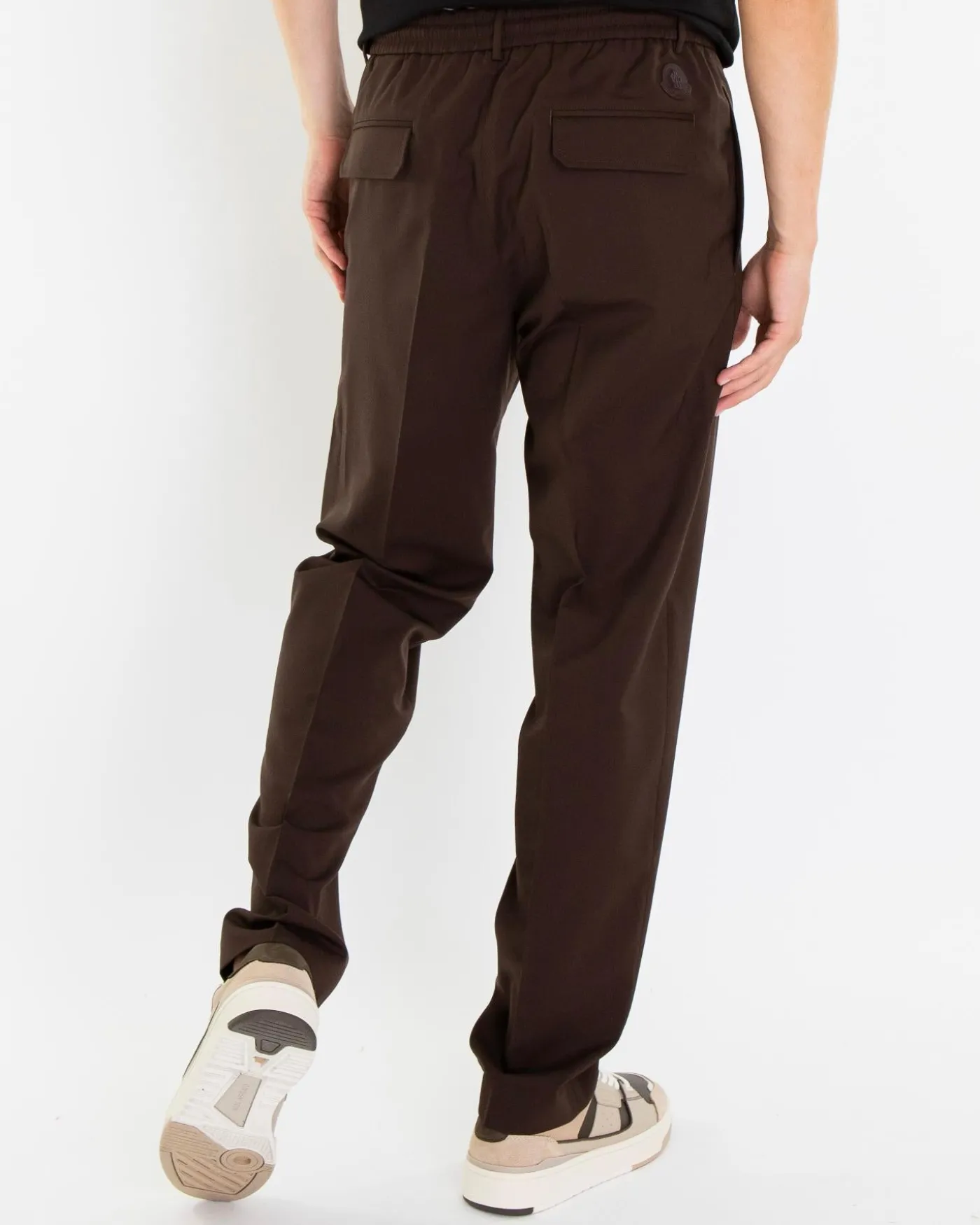 Heren Logopatch Pantalone Bruin