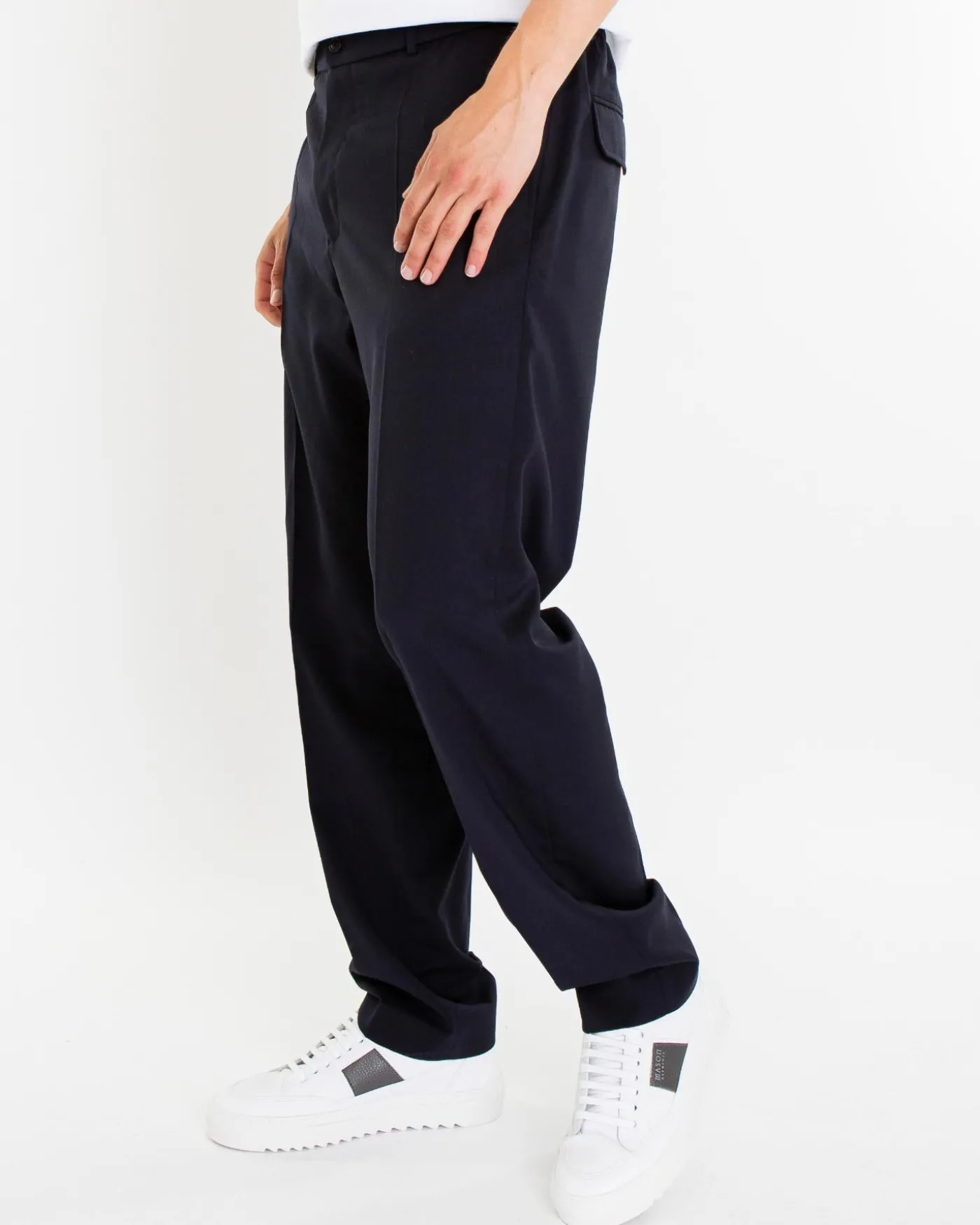 Heren Logopatch Pantalone Blauw