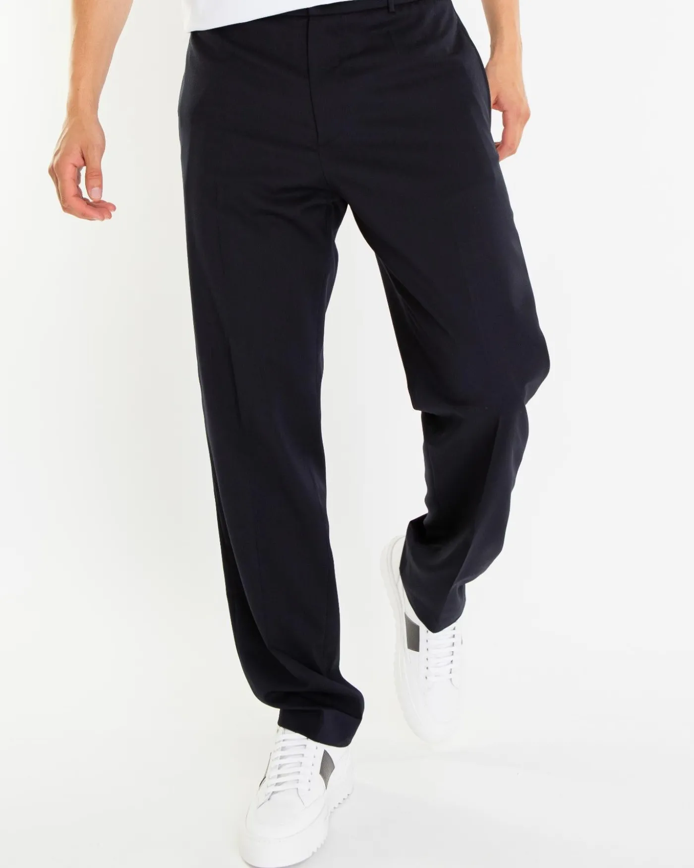 Heren Logopatch Pantalone Blauw