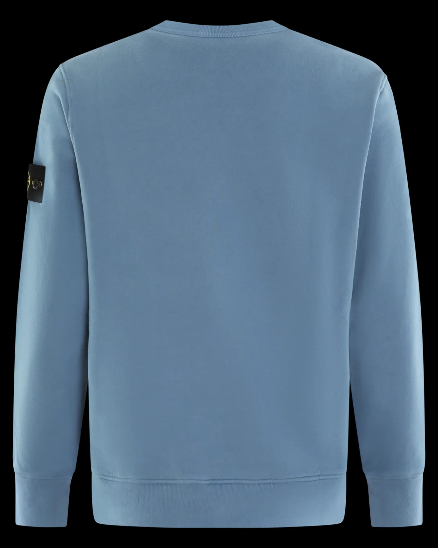 Heren Logo-patch Sweater Blauw