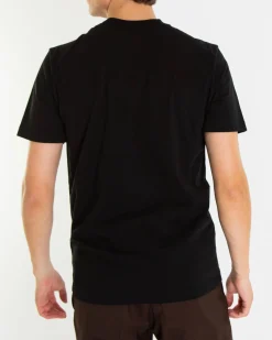 Heren Logopatch T-Shirt Zwart