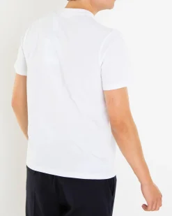 Heren Logoprinted T-Shirt Wit