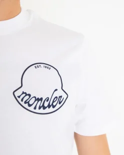 Heren Logoprinted T-Shirt Wit