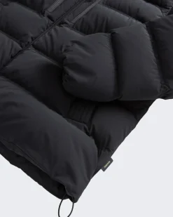 Heren Matt Stretch Puffer Jack Zwart