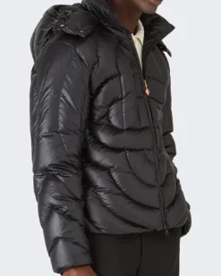 Heren Mens CC Quilted Puffer Jacket