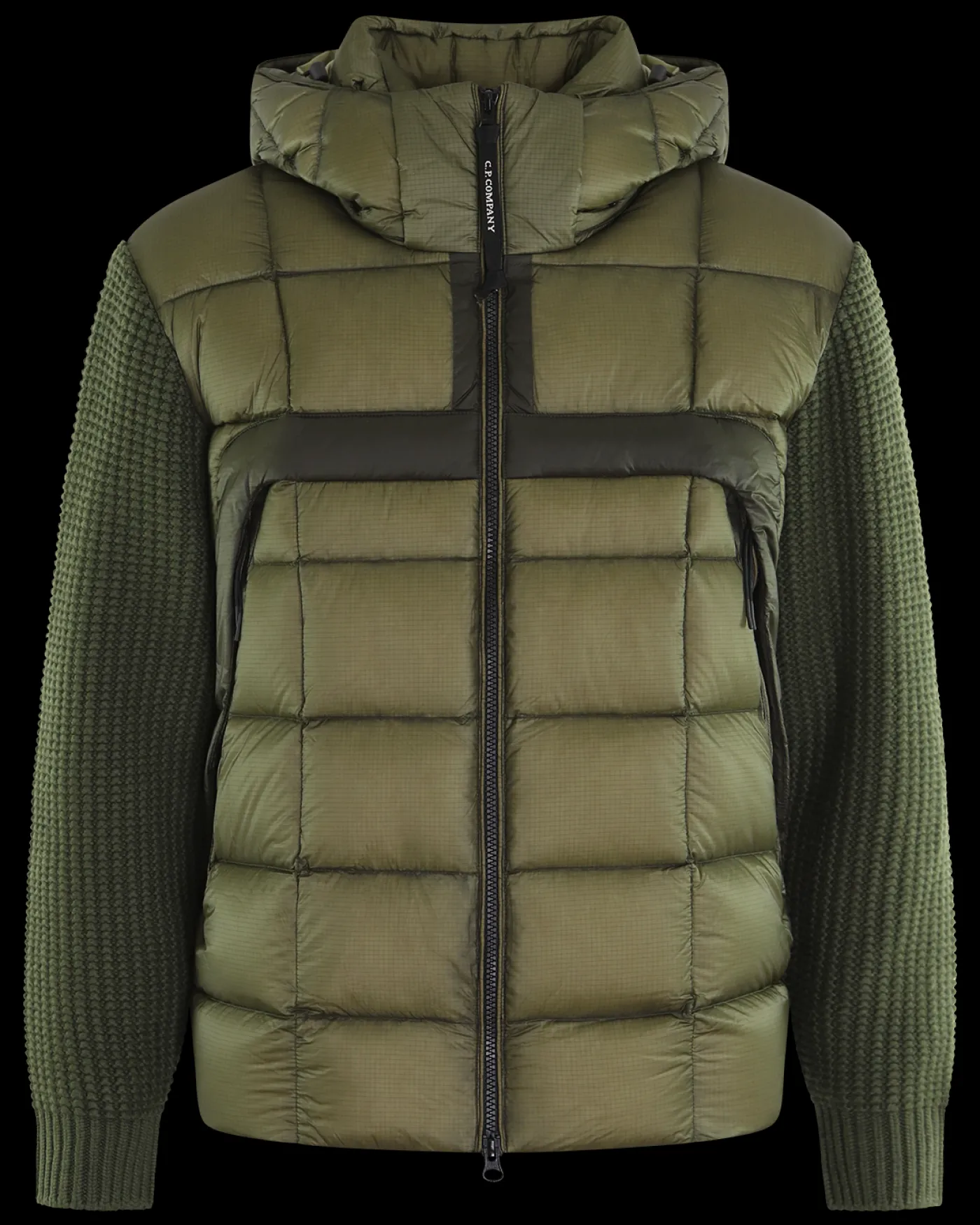 Heren Merino Mixed Jacket Groen