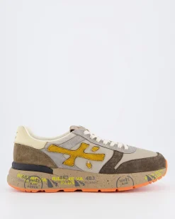 Heren Mick Sneaker Beige/Bruin
