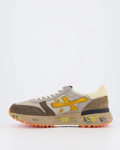 Heren Mick Sneaker Beige/Bruin