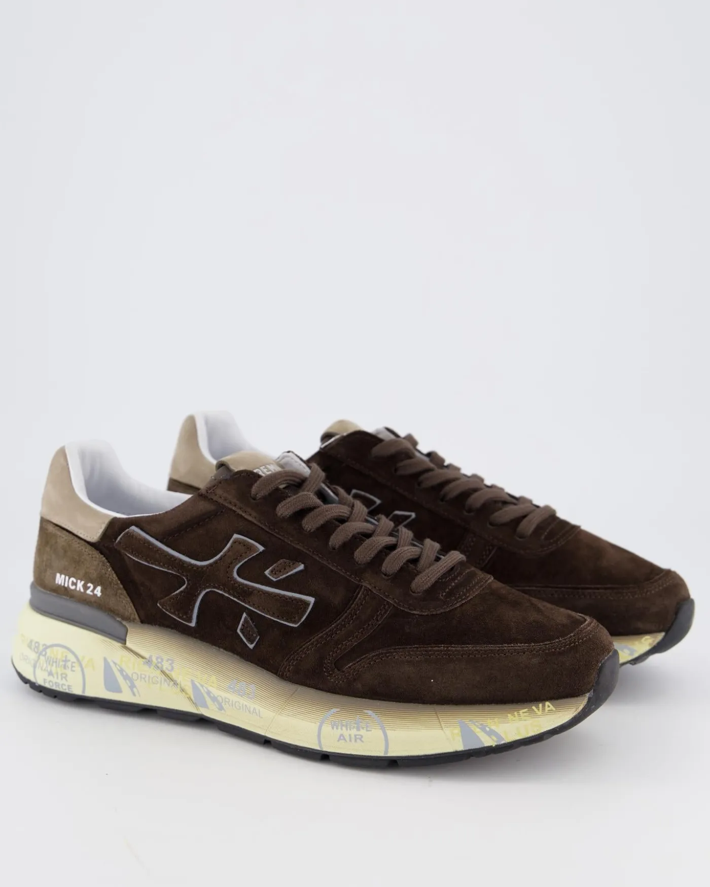 Heren Mick Sneaker Bruin