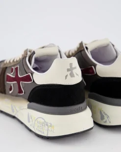 Heren Mick Sneaker Bruin/Rood