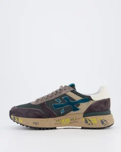 Heren Mick Sneaker Grijs/Blauw