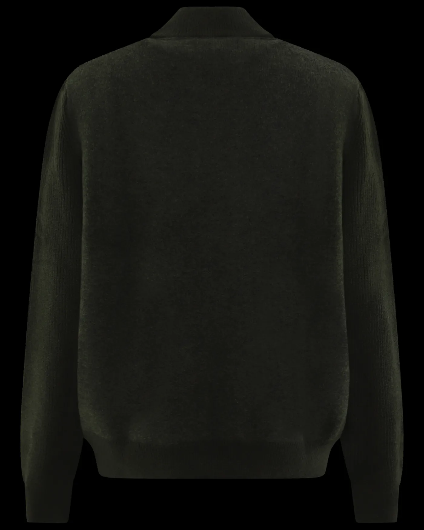 Heren Milburn Zip Sweater Groen