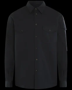 Heren Military Camera Strap Shirt