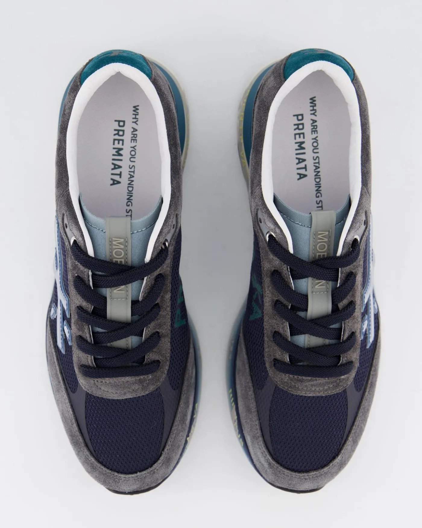 Heren Moerun Sneaker Blue