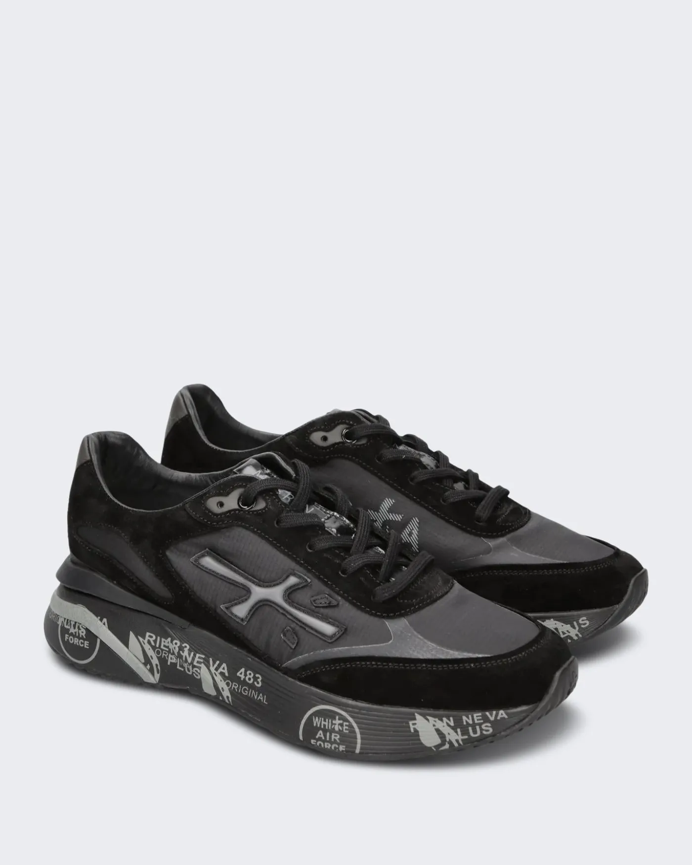 Heren Moerun Sneaker Zwart